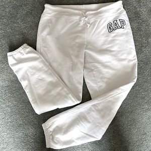GAP Sweatpants Joggers, White, Women’s Small